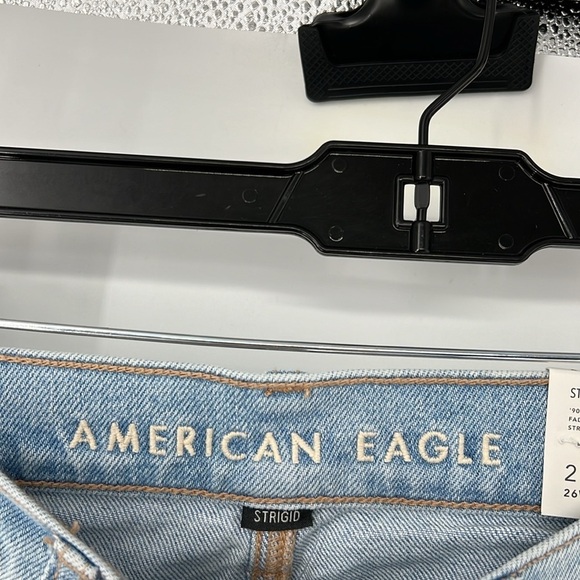 American Eagle NWT strigid 90’s straight Jeans 2 - Picture 5 of 11